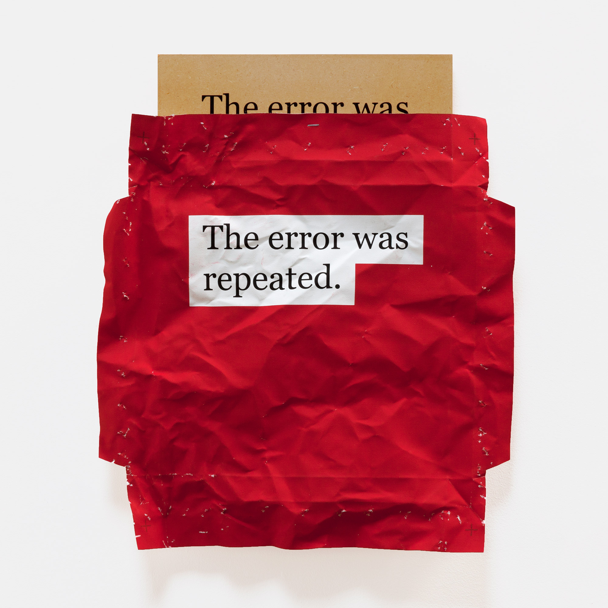 CORRECTIONS: THE ERROR WAS REPEATED
