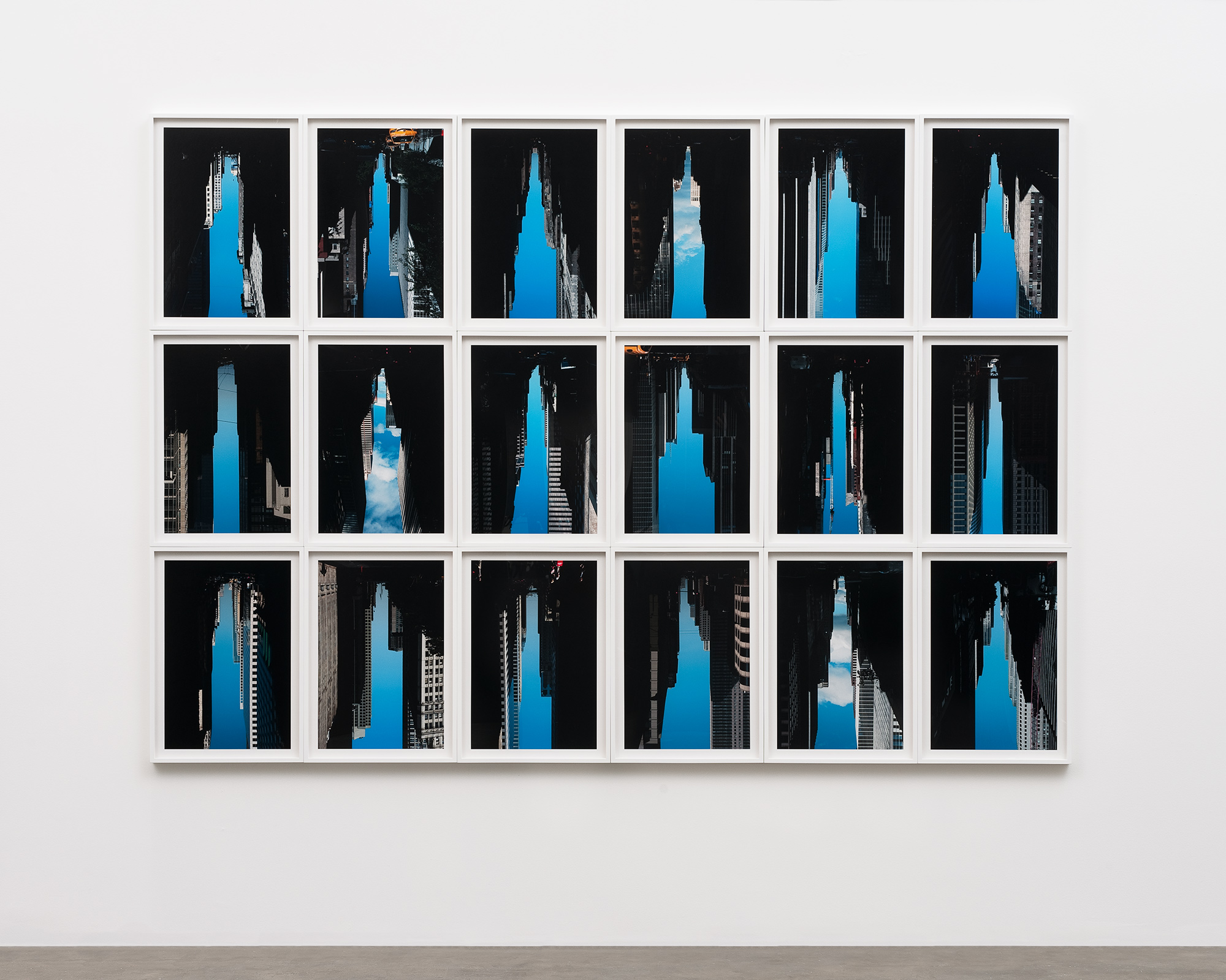 BUILDINGS MADE OF SKY series