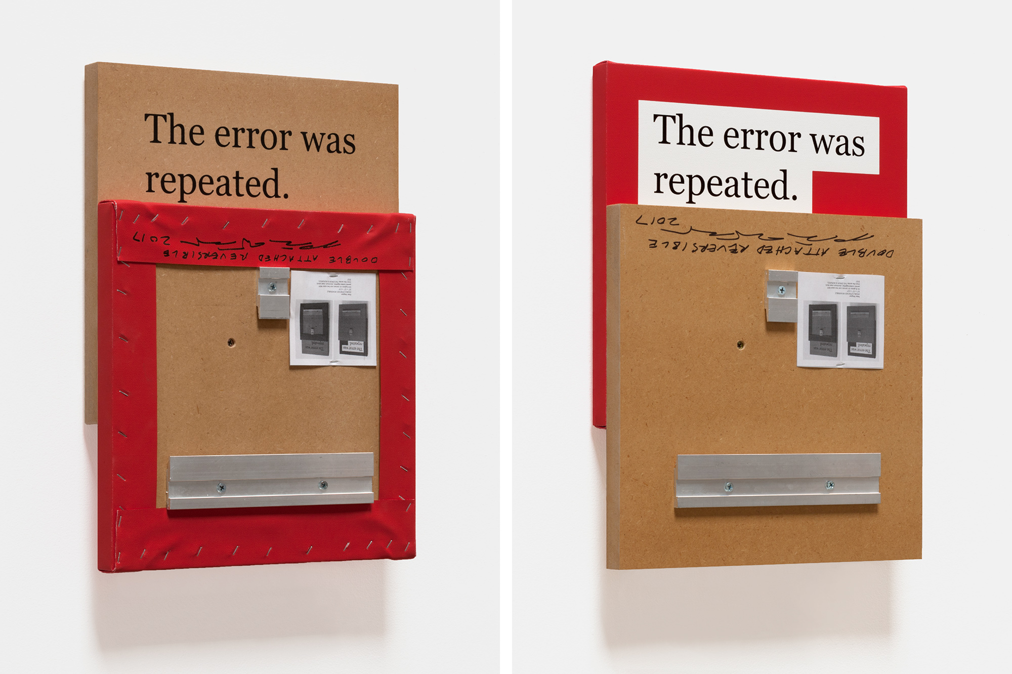 CORRECTIONS: THE ERROR WAS REPEATED