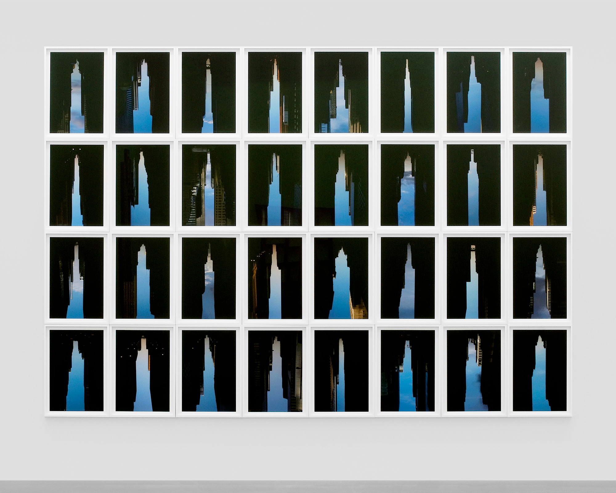BUILDINGS MADE OF SKY grids